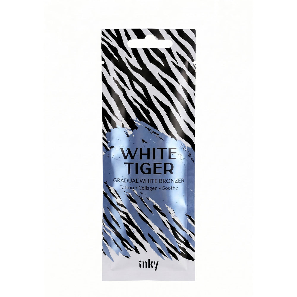 Inky White Tiger